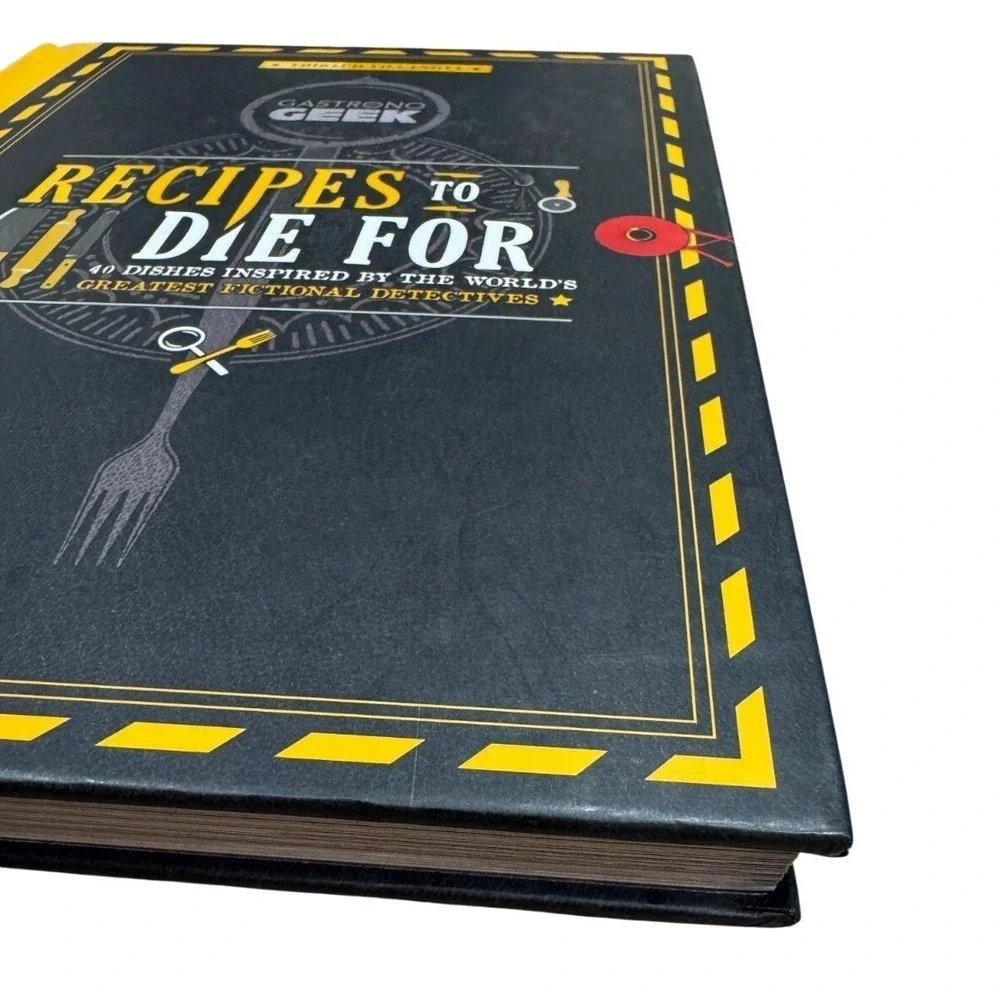 GastronoGeek By‎ Thibaud Villanova Recipes To Die For: 40 Dishes Color Cookbook
